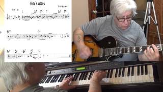 Birks Works  Jazz guitar amp piano cover  Dizzy Gillespie  Yvan Jacques [upl. by Bremer]