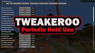 Tweakeroo Periodic Hold Use  Eating whilst AFK with hand restock Minecraft Mod [upl. by Herrah71]