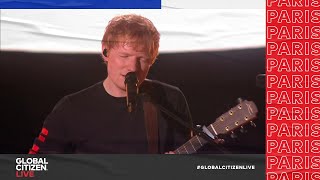 Ed Sheeran Performs Shivers in Front of the Eiffel Tower in Paris  Global Citizen Live [upl. by Karlee]