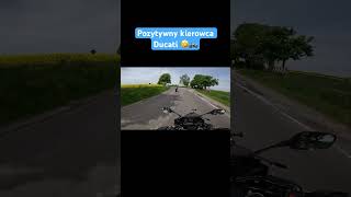 Pozytywny kierowca Ducati 🤣🏍️ motocykl motocyklista ducati motocykle motovlog [upl. by Ahgiela960]