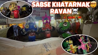 Sabse Khatarnak Ravan☠️🥵 Best Ravan in Delhi😱 [upl. by Nireves241]