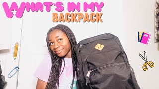 What’s in my backpack 2024 🎀🧷school supplies haul [upl. by Charlie]