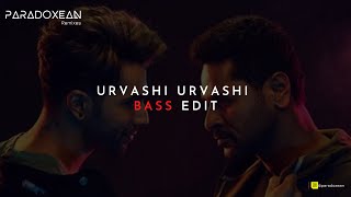 Urvashi Urvashi  Remix BassBoosted  Paradoxean [upl. by Yelsna73]