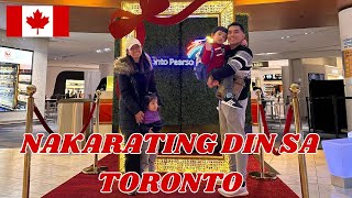 TORONTO AIRPORT ARRIVAL I CANADA BIG CITY I BUHAY CANADA I BUHAY CALGARY [upl. by Sillyhp]