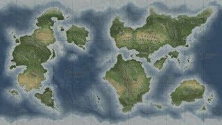 9  Fantasy Map in Photoshop  Details details [upl. by Enilkcaj]