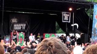 ADTR  2nd Sucks  CLE Warped Tour 11 LIVE [upl. by Neehsuan480]