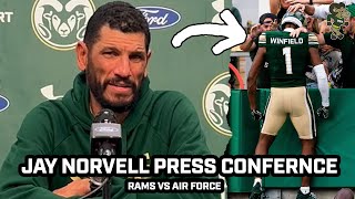 Jay Norvell Reflects on Huge Win vs SJSU amp Preparing for Air Force [upl. by Annwahsal]