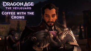 Dragon Age The Veilguard Coffee with the Crows Lucanis Companion Quest [upl. by Joelie805]