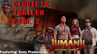 Civvies Trailer Fire 2 Jumanji Welcome to the Jungle [upl. by Ruhtracm]