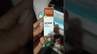 Gatikind eye drops use in hindi आखों की सारी समस्या से तुरंत आराम medical medicine pharmacy raj [upl. by Fanchette21]