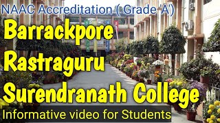 Barrackpore Rastraguru Surendranath Collegefull view of college [upl. by Erdman]