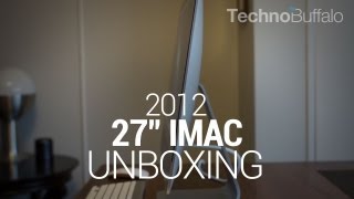 27quot iMac 2012 Unboxing [upl. by Nneb]