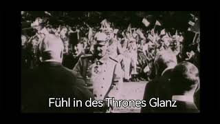 Heil dir im siegerkranz rare recording [upl. by Dwain]