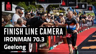 2024 IRONMAN 703 Geelong  Finish Line Camera [upl. by Siuqcram]