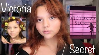 The EASIEST Victoria Secret Hair amp Makeup Tutorial 💋🎀 [upl. by Tnomed]