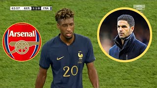 Kingsley Coman vs Germany  Is He Good  ARSENAL TARGET🎯🔴⚪ [upl. by Eelhsa]