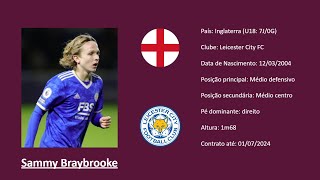 Sammy Braybrooke Leicester City footage vs Croatia U18 [upl. by Ppik]