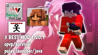 3 MODS CRYSTAL PVPSURVIVAL POJAV LAUNCHERJAVA [upl. by Eliot]