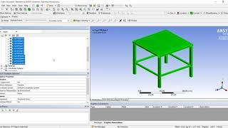 Ansys Static Structural  Ansys Yapısal Analiz  Statik Analiz   Kuvvet Analizi  Örnek 1 [upl. by Ades]