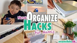 11 neue Organize Mom Hacks ✅💪🏻  Mehr Ordnung  mamiblock [upl. by Hplar]