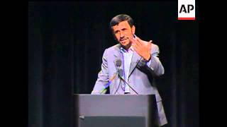 Ahmadinejad No homosexuals in Iran [upl. by Alakam]