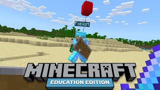 I tried to PVP in Minecraft Education [upl. by Ainessey]