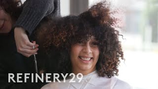 A Curl Expert Gives My Hair New Life amp Voluminous Shape  Hair Me Out  Refinery29 [upl. by Llennor]