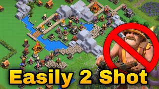 Skeleton Park 2 Shot Easily With This Army 😱😱😱  Best Clan Capital Attack Strategy [upl. by Attalanta]