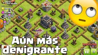 ¡¡ERES MÁS LAMENTABLE QUE LA ALDEA  Fail de la Semana  Clash of Clans con TheAlvaro845  Español [upl. by Doownil]