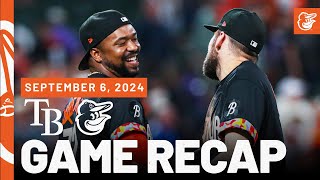 Rays vs Orioles Game Recap 9624  MLB Highlights  Baltimore Orioles [upl. by Ogg806]