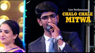 CHALO CHALE MITWA  FARDEEN amp DIVYA RAGHAVAN  LIVE  UDIT NARAYAN amp KAVITA KRISHNAMURTHY [upl. by Ferullo258]