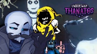 AU OFFICIAL Underswap Thanatos Chapter 1 Retro Edition  Undertale Fangame [upl. by Viki]