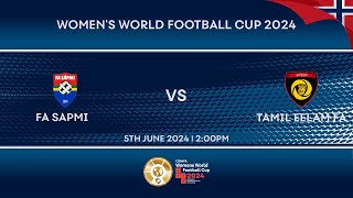 FA Sapmi vs Tamil Eelam FA CONIFA Women World Football Cup 2024 [upl. by Rhu636]