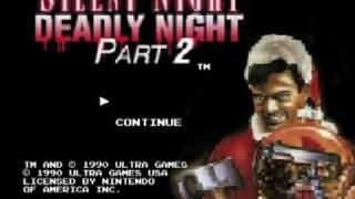 Garbage Day on the NES Silent Night Deadly Night Part 2 NES game [upl. by Cobbie351]