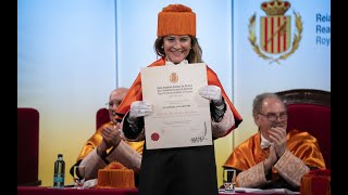 ESPAÑA Carolina Mejía es investida como Académica de Honor [upl. by Zetrac]