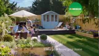 Homebase 2014 Garden TV Advert [upl. by Teirrah]