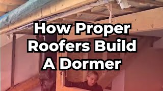 BUILDING A DORMER INSIDE A DORMER  THE CORRECT WAY TO DO IT [upl. by Sila]