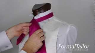 How to tie a cravat [upl. by Pesvoh]