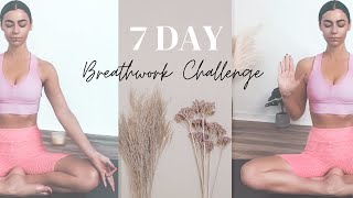 BREATHWORK CHALLENGE DAY 1 LIVE RECORDING [upl. by Hatch]