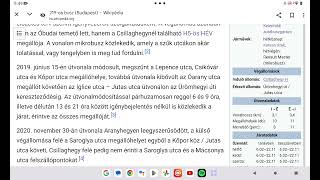 Budapest közlekedési hálózata 270 rész 219 es autobuszvonal [upl. by Renferd490]