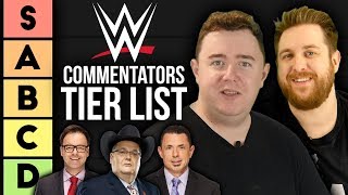 TIER List WWE Commentators [upl. by Kremer]