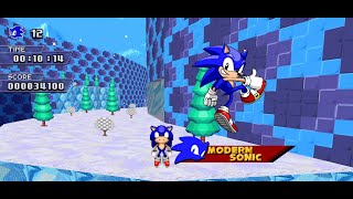 SRB2 Bonus Levels with modern sonic Part 1 [upl. by Eletnahc]