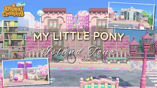 PONYBELLE  ACNH Island Tour  Animal Crossing New Horizons Gameplay [upl. by Jarrod]