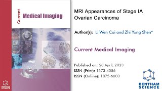 MRI Appearances of Stage IA Ovarian Carcinoma [upl. by Nanyt]