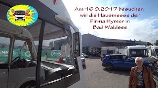 Hausmesse bei der Firma Hymer in Bad Waldsee  10 [upl. by Ashraf]