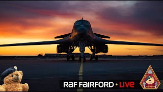 LIVE RAF FAIRFORD USAF B52H BOMBER ARRIVAL amp U2 DRAGON LADY 071124 [upl. by Boardman584]