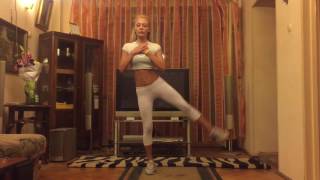 andreeasavaro exercitii pentru picioare si coapse  legs and outer thigh workout [upl. by Kathryn]