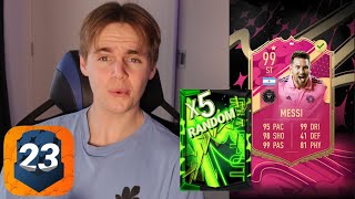 99 FUTTIES MESSI PACKED MADFUT 23 Pack Opening [upl. by Haugen599]