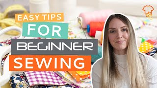 BEGINNER SEWING  Easy tips to quickly improve your skill [upl. by Vergil]