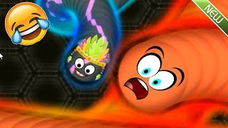 Wormateio Newest Update Two Teams Huge Trolling Giant Worms Wormateio Epic Gameplay [upl. by Freudberg361]